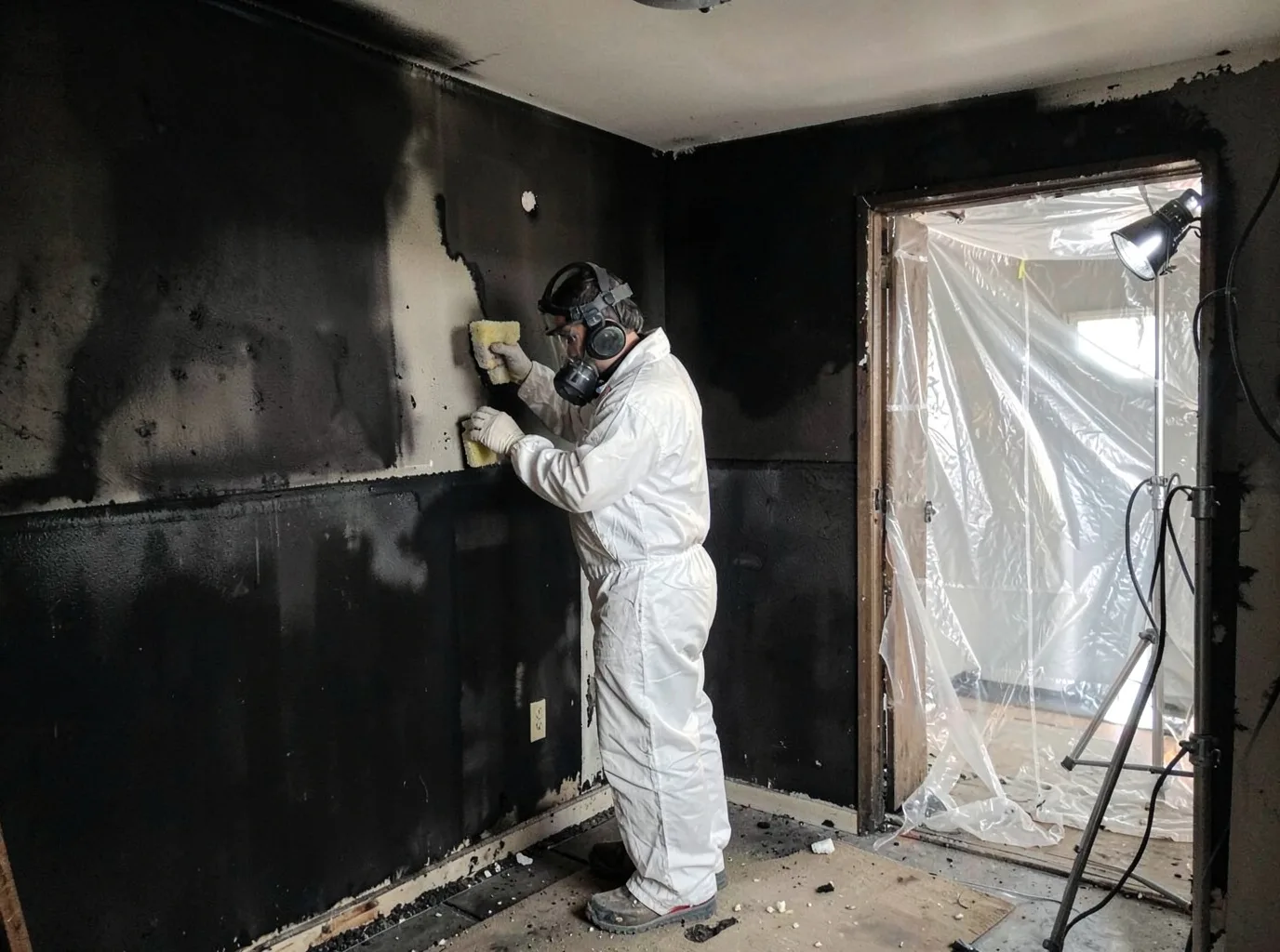 Fire Damage Restoration company in Alba, MI